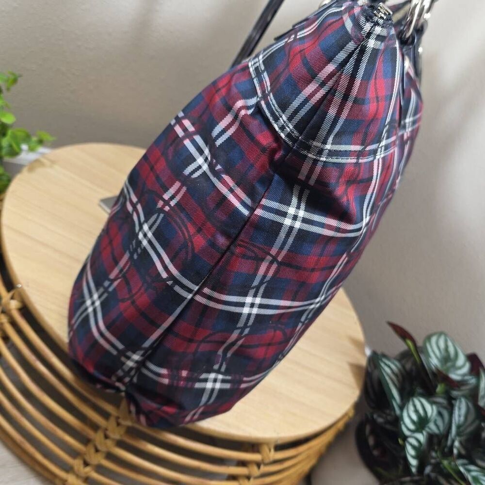 Coach Poppy Signature Tartan Glam Tote - Picture 7 of 16